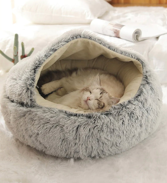 CALMING PET HIDEAWAY BED