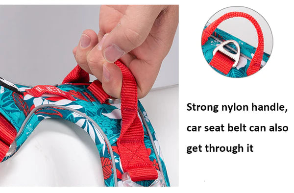 NO-PULL 3M REFLECTIVE FLORAL HARNESS COLLECTION
